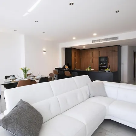 Luxurious 3 Bedroom Apartment With Breathtaking Views - Mmai1-1 San Ġiljan Kültér fotó